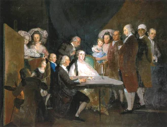 Die Familie des Infanten Don Luis